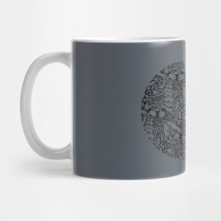 Lizard Tessellation Green Mug